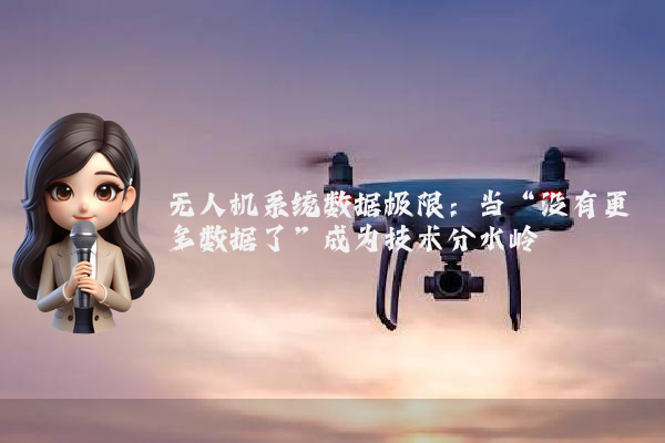 无人机系统数据极限：当“没有更多数据了”成为技术分水岭